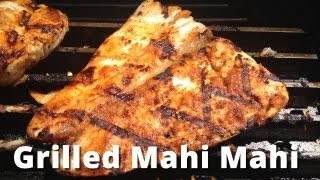 Grilled Mahi Mahi  How To Grill Mahi Mahi Fish Tacos [upl. by Ennazus940]