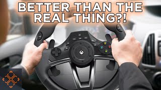 Can The Hori Xbox Racing Wheel Replace The Real Thing [upl. by Wakeen548]