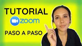 Como usar Zoom  PASO A PASO [upl. by Helgeson]