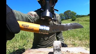 OPINEL N° 10 CARBON STEEL  KNIFE DESTRUCTION TEST  UNTIL IT BREAKS  OPINEL No 10  XTREME TEST [upl. by Veleda]