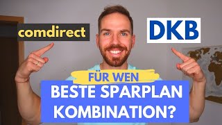 DKB Broker amp Comdirect Perfekte Kombination für Aktien und ETFSparpläne [upl. by Ayrb]