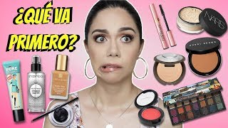 ¿QUÉ VA PRIMERO EL ORDEN PARA APLICAR EL MAQUILLAJE  MARIEBELLE COSMETICS [upl. by Srevart51]