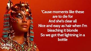 Nicki Minaj Majesty ft EminemampLabrinth Lyrics [upl. by Sparks85]