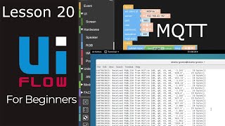 Uiflow MQTT setup  MQTT on Local network [upl. by Rennob]