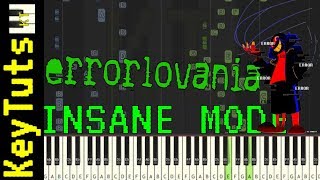 Learn to Play Errorlovania from Errortale Undertale AU  Insane Mode [upl. by Peterus485]