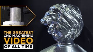 Machining TITANS Titanium Lion [upl. by Nileve]